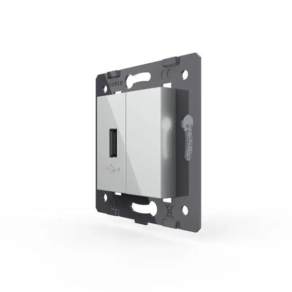 Livolo | Grijs | SR | USB oplader | Blindplaat Livolo Nederland B.V.