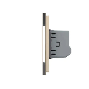 Livolo-schakelmateriaal-goud-touch-schakelaar