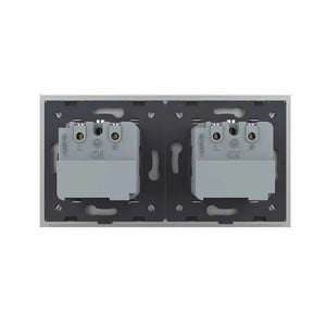 Livolo | Grijs | SR+SR | Wandcontactdoos | Smart Home Livolo Nederland B.V.
