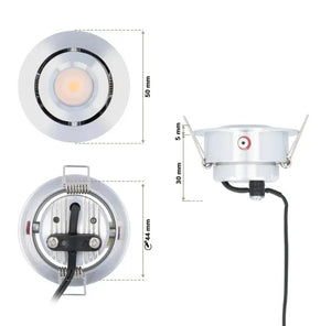 Complete Veranda Set | Deluxe 3 | Veranda verlichting 12V | Plug and Play | 8 Inbouwspots | Verstelbaar | Dimbaar Livolo Nederland B.V.