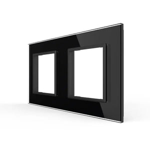 Livolo | Zwart | SR+SR | Glasplaat Livolo Nederland B.V.