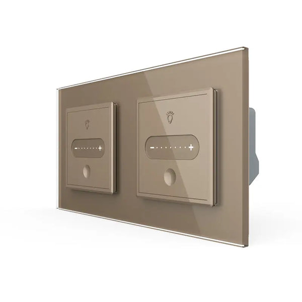 Livolo | Goud | SR+SR | Slide-Dimmer | Wisselschakelaar | Smart Home Livolo Nederland B.V.