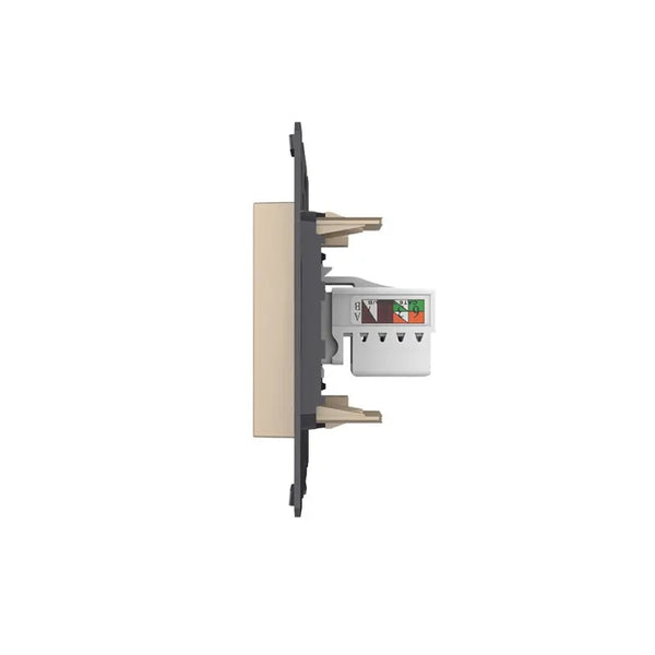 Livolo | Goud | SR | Netwerk RJ45 Cat.6 | Blindplaat Livolo Nederland B.V.