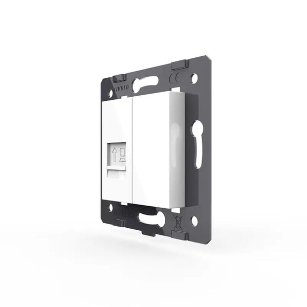 Livolo | Wit | SR | Netwerk Cat.6 | Blindplaat Livolo Nederland