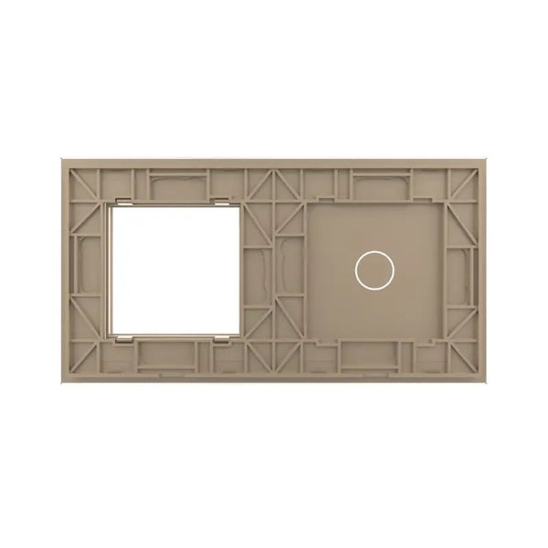Livolo | Goud | 1+SR | Glasplaat | Combinatie Livolo Nederland B.V.