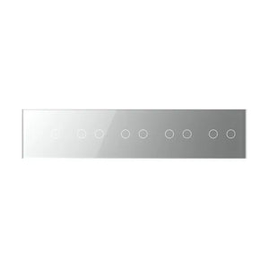 Livolo | Grijs | 2+2+2+2+2 | Glasplaat | Touchschakelaar Livolo Nederland B.V.