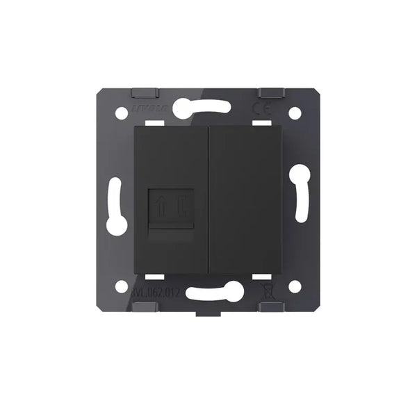 Livolo | Zwart | SR | Telefoon RJ11 | Blindplaat Livolo Nederland B.V.