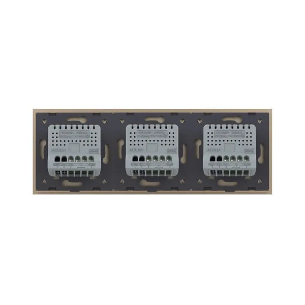 Livolo | Goud | SR+SR+SR | Slide-Dimmer | Wisselschakelaar | Smart Home Livolo Nederland B.V.