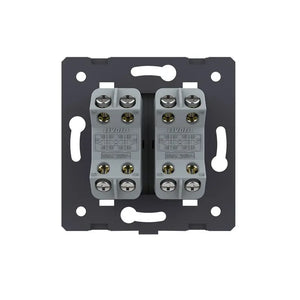 Livolo | Grijs | 2 | Module | Aan/Uit | Kruis | Wipschakelaar Livolo Nederland B.V.