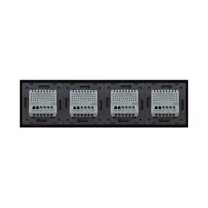 Livolo | Zwart | SR+SR+SR+SR | Slide-Dimmer | Wisselschakelaar | Smart Home Livolo Nederland B.V.