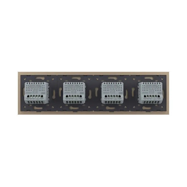 Livolo | Goud | 1+1+1+1 | Dimmer | Smart Home Livolo Nederland B.V.