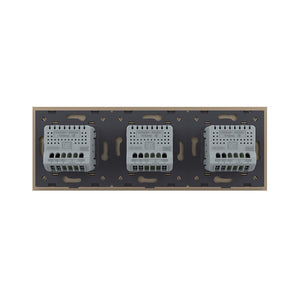 Livolo | Goud | SR+SR+SR | Slide-Dimmer | Smart Home Livolo Nederland B.V.