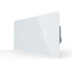 Livolo | Wit | 1+1 | Puls | Schakelaar Livolo Nederland B.V.