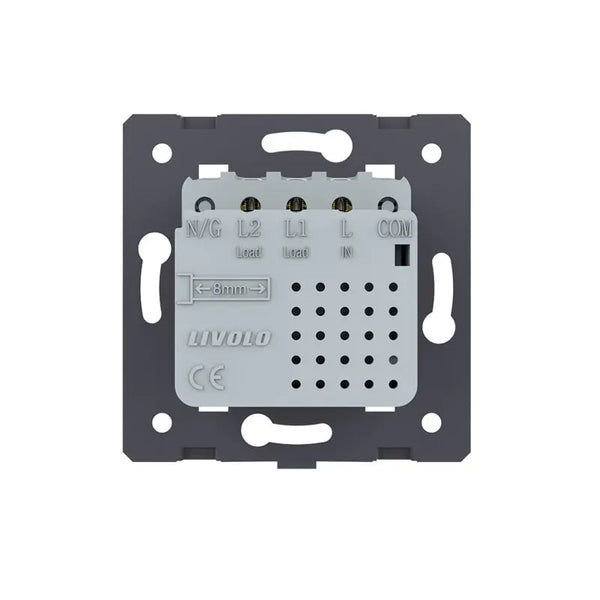 Livolo | Goud | SR | Module | Aan/Uit | Dubbel | Schakelaar Livolo Nederland B.V.