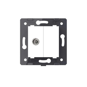 Livolo | Wit | SR | TV | Blindplaat Livolo Nederland B.V.