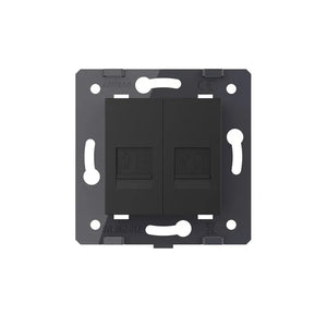 Livolo | Zwart | SR | Netwerk RJ45 Cat.6 | Netwerk RJ45 Cat.6 Livolo Nederland B.V.