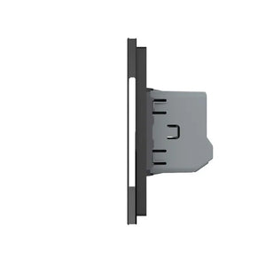 Livolo | Zwart | 1+1 | Puls | Schakelaar Livolo Nederland B.V.