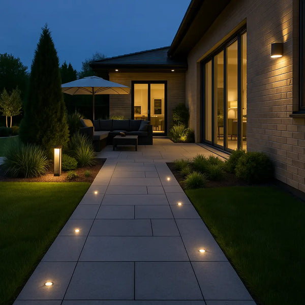 Complete Grondspot-Mini Set | Tuinverlichting 12V | Plug and Play | 6 Grondspots-Mini | Warm/Wit Livolo Nederland B.V.