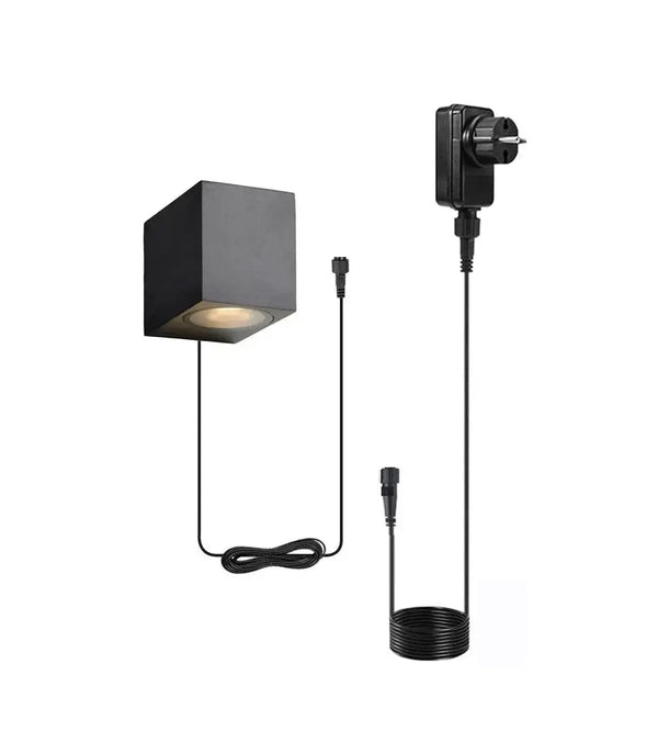 Complete Wandlamp Set | Tuinverlichting 12V | Plug and Play | 1 Wandlamp | Warm/Wit