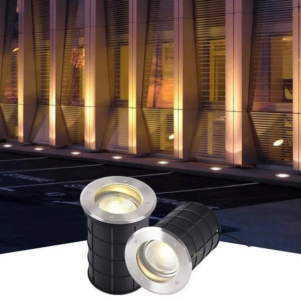 Grondspot - Groot | Verstelbaar | Tuinverlichting 12V | Plug and Play | IP65 | Warm/wit