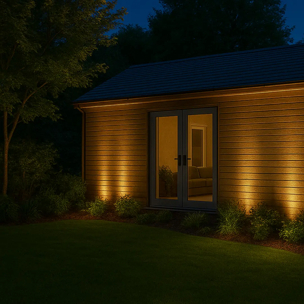 Grondspot - Groot | Verstelbaar | Tuinverlichting 12V | Plug and Play | IP65 | Warm/wit