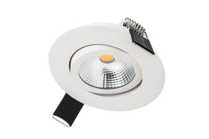Inbouwspot | Wit | 1 | Lage inbouwdiepte | IP54 | Kantelbaar | Ø 68mm Livolo Nederland B.V.