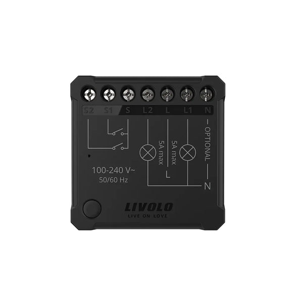 Livolo | 2 Kanaal | Aan/Uit | Inbouwmodule | Smart Home Livolo Nederland B.V.