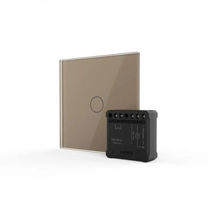 Livolo | Goud | 1 | Draadloze schakelaar | Met inbouwmodule | Smart Home Livolo Nederland B.V.