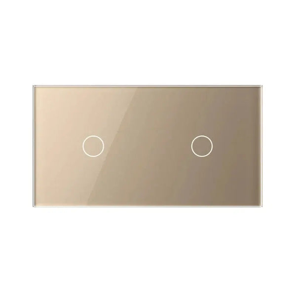 Livolo | Goud | 1+1 | Puls | 12 of 24V DC | Schakelaar Livolo Nederland B.V.