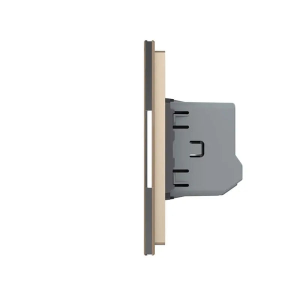Livolo | Goud | 1+1+1+1+1 | Puls | Schakelaar Livolo Nederland B.V.