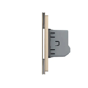 Livolo | Goud | 1+1+2 | Puls | Schakelaar Livolo Nederland B.V.