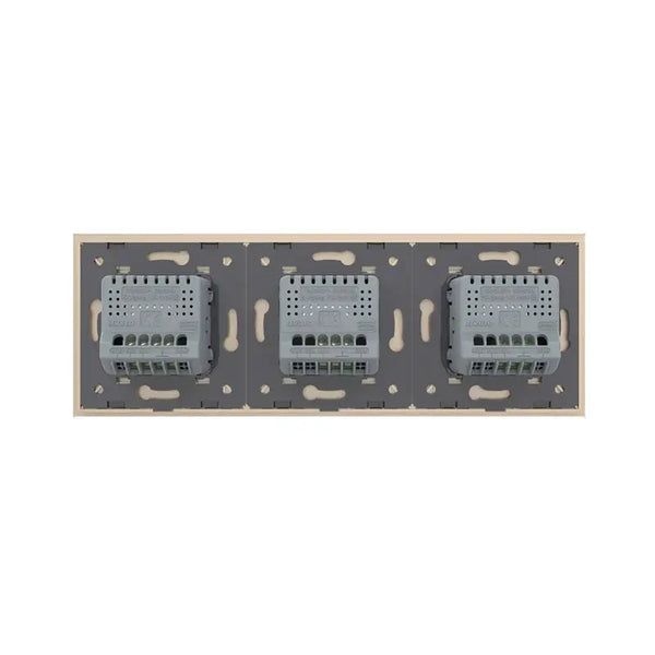 Livolo | Goud | 1+1+2 | Puls | Schakelaar Livolo Nederland B.V.