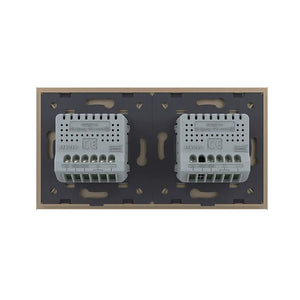 Livolo | Goud | 1+2 | Puls | 12 of 24V DC | Schakelaar Livolo Nederland B.V.