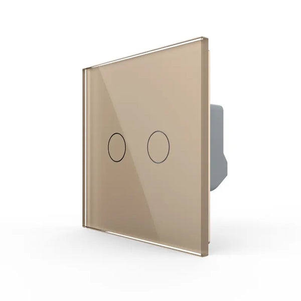 Livolo | Goud | 2 | Aan/Uit | 12 of 24V DC | Schakelaar Livolo Nederland B.V.