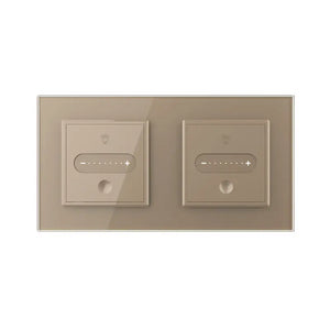 Livolo | Goud | SR | 2 | Slide-Dimmer | Wisselschakelaar Livolo Nederland B.V.