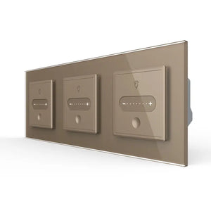 Livolo | Goud | SR | 3 | Slide-Dimmer | Wisselschakelaar Livolo Nederland B.V.