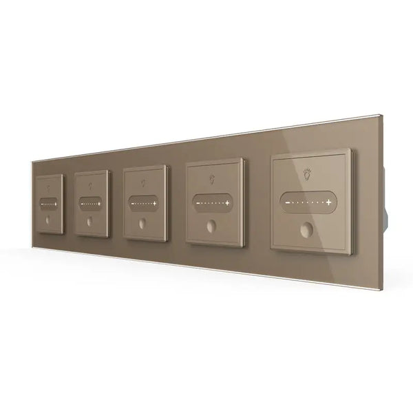 Livolo | Goud | SR | 5 | Slide-Dimmer | Wisselschakelaar Livolo Nederland B.V.