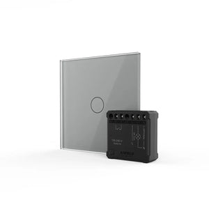 Livolo | Grijs | 1 | Draadloze schakelaar | Met inbouwmodule | Smart Home Livolo Nederland B.V.