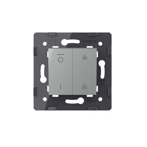 Livolo | Grijs | 1 | Module | 3-Standen | Ventilatorschakelaar Livolo Nederland B.V.