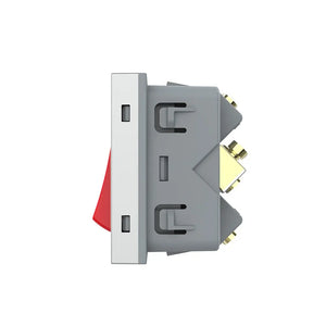 Livolo | Grijs | 1 | Module | Aan/Uit | Dubbelpolige schakelaar | 16A Livolo Nederland B.V.