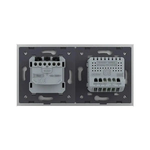 Livolo | Grijs | 1+SR | Aan/Uit | Schakelaar met wandcontactdoos Livolo Nederland B.V.