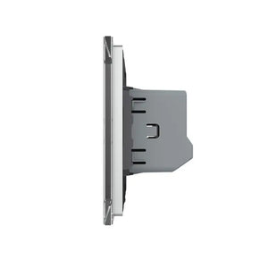 Livolo | Grijs | 2 | Aan/Uit | 12 of 24V DC | Schakelaar Livolo Nederland B.V.