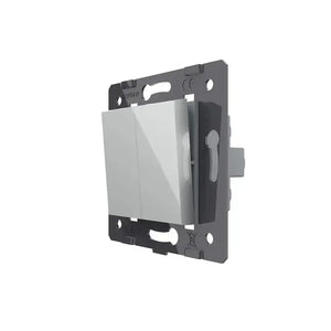 Livolo | Grijs | 2 | Module | Aan/Uit | Wissel | Wipschakelaar Livolo Nederland B.V.