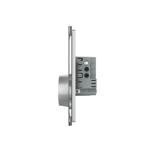 Livolo | Grijs | Aan/Uit | Schakelaar met wandcontactdoos | 1 inbouwdoos Livolo Nederland B.V.