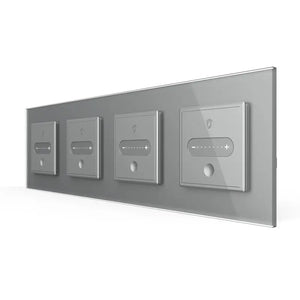 Livolo | Grijs | SR | 4 | Slide-Dimmer | Wisselschakelaar Livolo Nederland B.V.