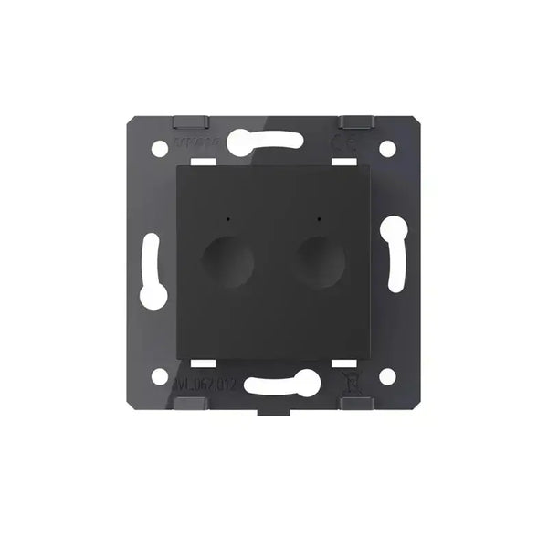 Livolo | Zwart | SR | Module | Aan/Uit | Dubbel | Wisselschakelaar | Smart Home