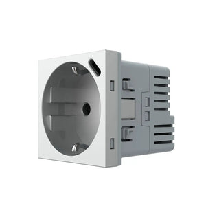 Livolo grijs stopcontact met geïntegreerde USB-C oplader