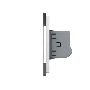 Livolo | Wit | 1+1 | Aan/Uit | 12 of 24V DC | Schakelaar Livolo Nederland B.V.
