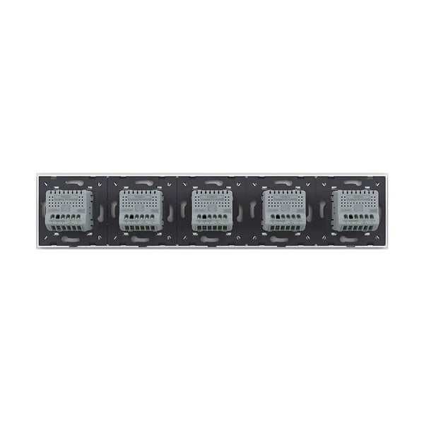 Livolo | Wit | 1+1+1+1+1 | Aan/Uit | 12 of 24V DC | Schakelaar Livolo Nederland B.V.