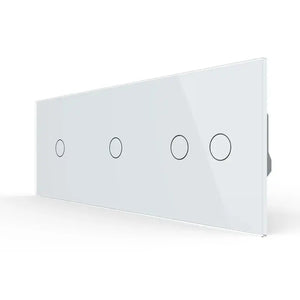 Livolo | Wit | 1+1+2 | Puls | Schakelaar Livolo Nederland B.V.